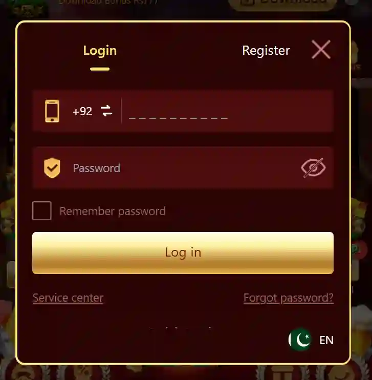 Pk Mega Game Login